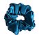 Scrunchie de Cetim Anti Frizz - Xuxinha Cor Azul Turquesa - Imagem 1
