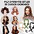 Modelador de Cachos e Ondas em Cetim (heatless curls)  - Cachos Sem Calor e sem Danos Cor: Preto - Imagem 4