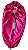 Touca de Cetim Alongada Secadora Anti Encolhimento - Dupla Face - Rosa Bebê e Rosa Pink - Imagem 1