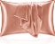Fronha de Cetim Anti Frizz Premium Extra Brilho 50 X 70  (1 unidade) Cor Rosé - Imagem 1