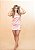 Slip Dress Luna - Rosé - Imagem 1