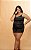 Pijama em Cetim - Mariah Preto - Imagem 1