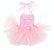 Vestido Tule Rosa para Bebê Reborn - Imagem 1