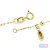 Pulseira de Bolinha de Ouro 18k com Sapatinho Baby - Imagem 3