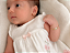 Pulseira Chapinha Bolinha Rose e Branca em Ouro 18k - Imagem 2