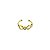 Piercing Infinito de Orelha em Ouro 18k de Encaixe - Imagem 4