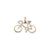 Pingente Ciclista Bike Ouro 18k - Imagem 1
