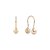 Brinco Anzol 14mm Ouro 18k-Teen ou adulto - Imagem 1