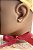 Brinco ouro 18k Borboleta baby Branco - Imagem 5