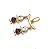 Pingente Canga com Filhas Zircônia Rosa/Avermelhado Ouro 18k - Imagem 2