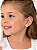 Brinco Infantil Ouro 18K Margarida baby - Imagem 2