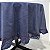 Toalha de mesa redonda jeans 170 cm - Imagem 4