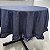 Toalha de mesa redonda jeans 170 cm - Imagem 2