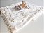 Toalha de linho com renda 180 x 140 cm. - Imagem 7