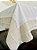 Toalha de linho com barrado bege 180 x 230 cm - Imagem 5