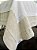 Toalha de linho com barrado bege 180 x 230 cm - Imagem 4
