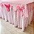 Toalha mesa festa infantil laços rosa - Imagem 1