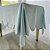 Toalha de Mesa Sobrepor Verde Água 200x150 - Imagem 5