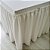Toalha de mesa babado longo 200 x 80 x 80 cm - Imagem 4