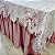 Toalha de Mesa Festa Jardim Rosa 300x100x80 cm - Imagem 6