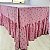 Toalha de mesa cor de rosa com babados 350 x 250 cm - Imagem 8