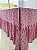 Toalha de mesa cor de rosa com babados 350 x 250 cm - Imagem 3