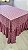 Toalha de mesa cor de rosa com babados 350 x 250 cm - Imagem 5