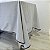 Toalha mesa listrada azul e branco 280 x 140 cm - Imagem 3