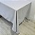Toalha mesa listrada azul e branco 280 x 140 cm - Imagem 5