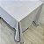 Toalha mesa listrada azul e branco 280 x 140 cm - Imagem 9