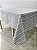 Toalha de mesa listrada azul e branco 220 x 145 cm - Imagem 5