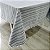 Toalha de mesa listrada azul e branco 220 x 145 cm - Imagem 8