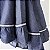 Toalha mesa jeans redonda 170 cm - Imagem 2