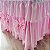 Toalha mesa festa aniversário cor de rosa 180 x 70 x 74 cm - Imagem 2
