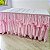 toalha mesa festa cor de rosa saia de mesa 200 x 70 x 74 cm - Imagem 8