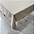 Toalha de Mesa Retangular com Franjas 360x120 cm - Imagem 14