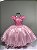 Vestido Glitter Baby  Rosa 2140 - Imagem 1