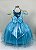 Vestido infantil Azul cinderela 1856 - Imagem 2