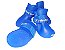 Sapato de Cachorro Fashion Azul de Silicone - Imagem 1