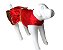 Vestido Pet Vermelho em Cetim - Imagem 4