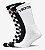 Meia Vans  - CLASSIC skate CREW 3 PACK SOCKS BLACK - WHITE-CHECKERBOARD - Imagem 1