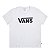 Camiseta Vans logo branca infantil - Imagem 1