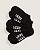 Meia Vans Classic Kick Black (3 pares ) - Imagem 1