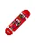 Skate Montado Iniciante Chaze - Monster Vermelho - Imagem 2