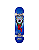 Skate Montado Iniciante Chaze - Monster Azul - Imagem 1