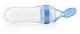 Colher Dosadora em Silicone com Colher Extra Azul - Nuby - Imagem 1