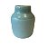 Vaso Cerâmica Azul Turquesa - Imagem 1