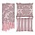 Kit Manta e Capas de Almofada em Tecido Jacquard Tradicional Rose e Marrom - Imagem 1