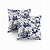 Kit 2 Capas para Almofada em Tecido Jacquard Estampado Toile de Jouy - Imagem 3