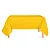 Toalha de Mesa Retangular em Oxford Amarelo Ouro - Imagem 2
